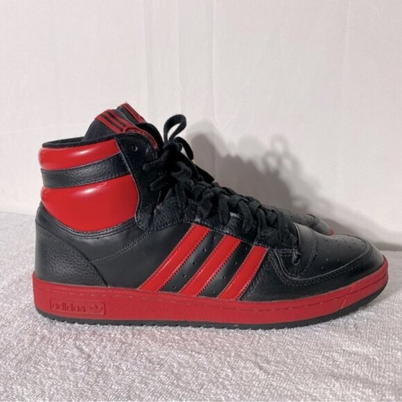 Basketball Shoes All Red High Top Adidas Adidas Originals Top Ten
